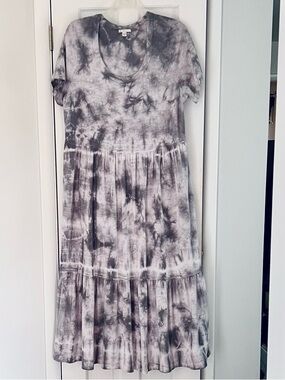 Tie Dyed tiered Dress